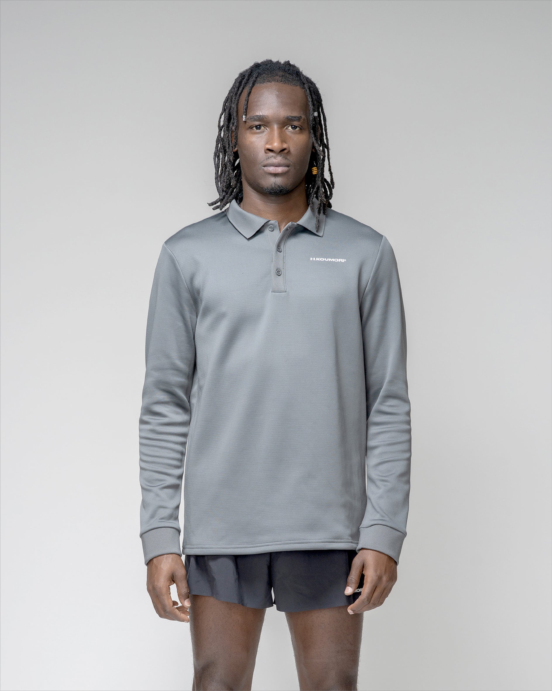 美品 THE SHISHIKUI long polo shirt シシクイ 長袖 Adjustable Length Long Sleeve Polo - 48000 | IBKÜL
