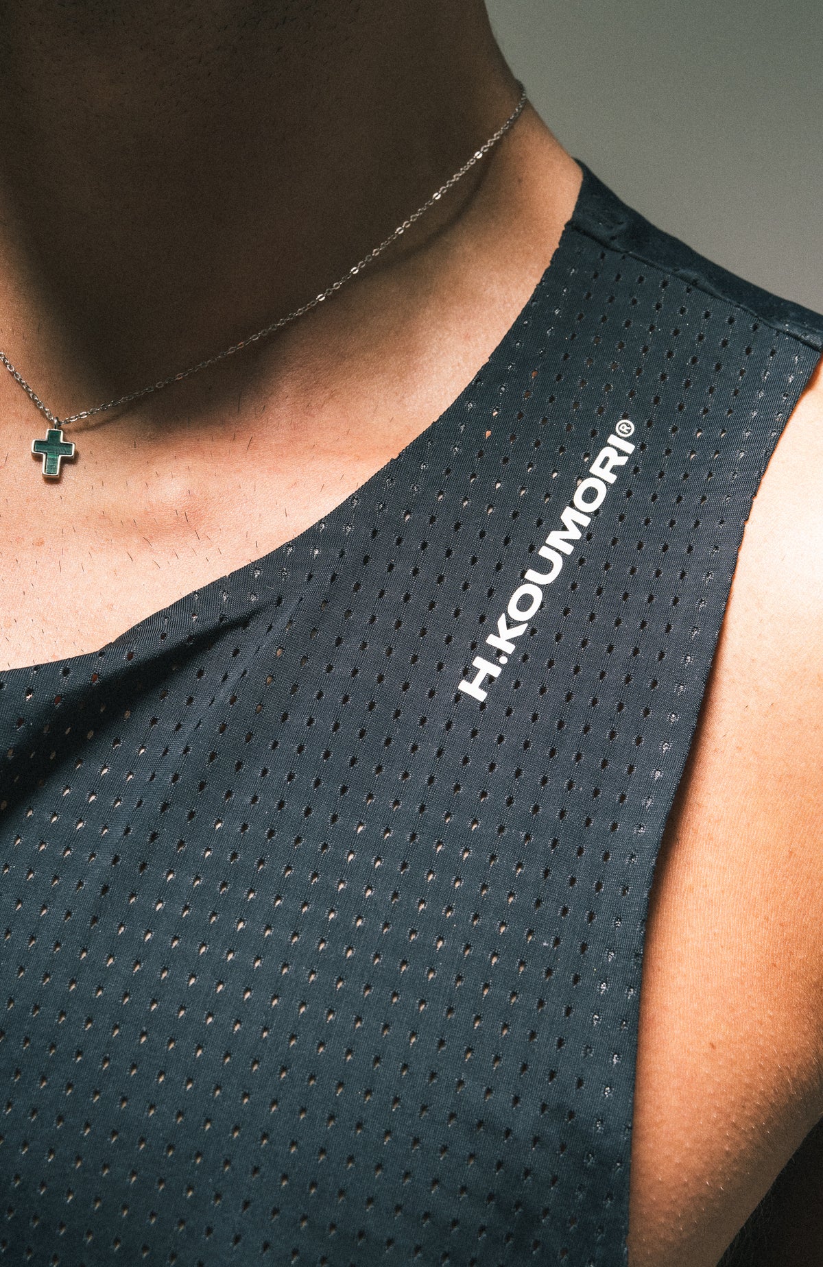 Men´s Training Singlet Black