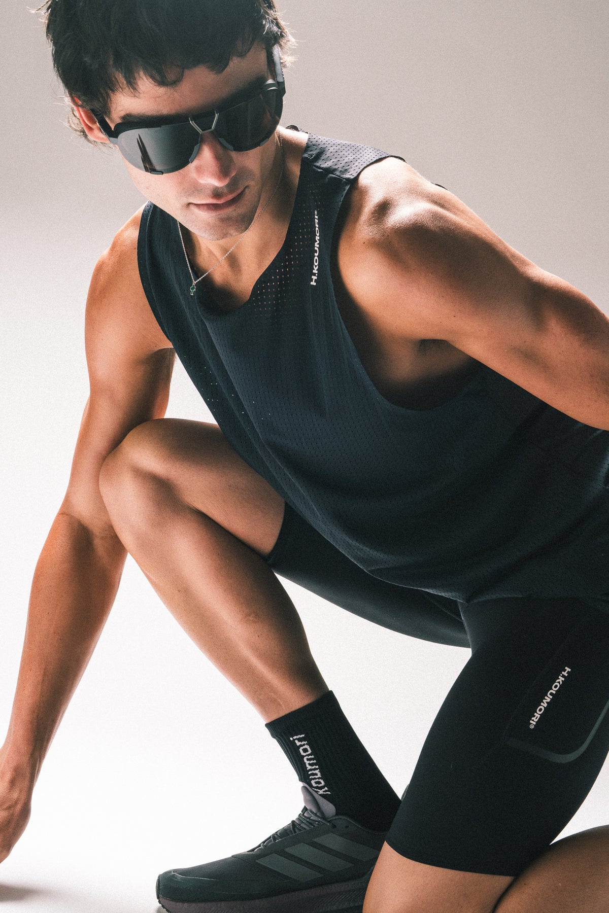 Men´s Training Singlet Black