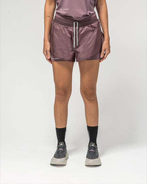 Adi365 H.Koumori Running 2in1 Shorts Shadow Fig Woman