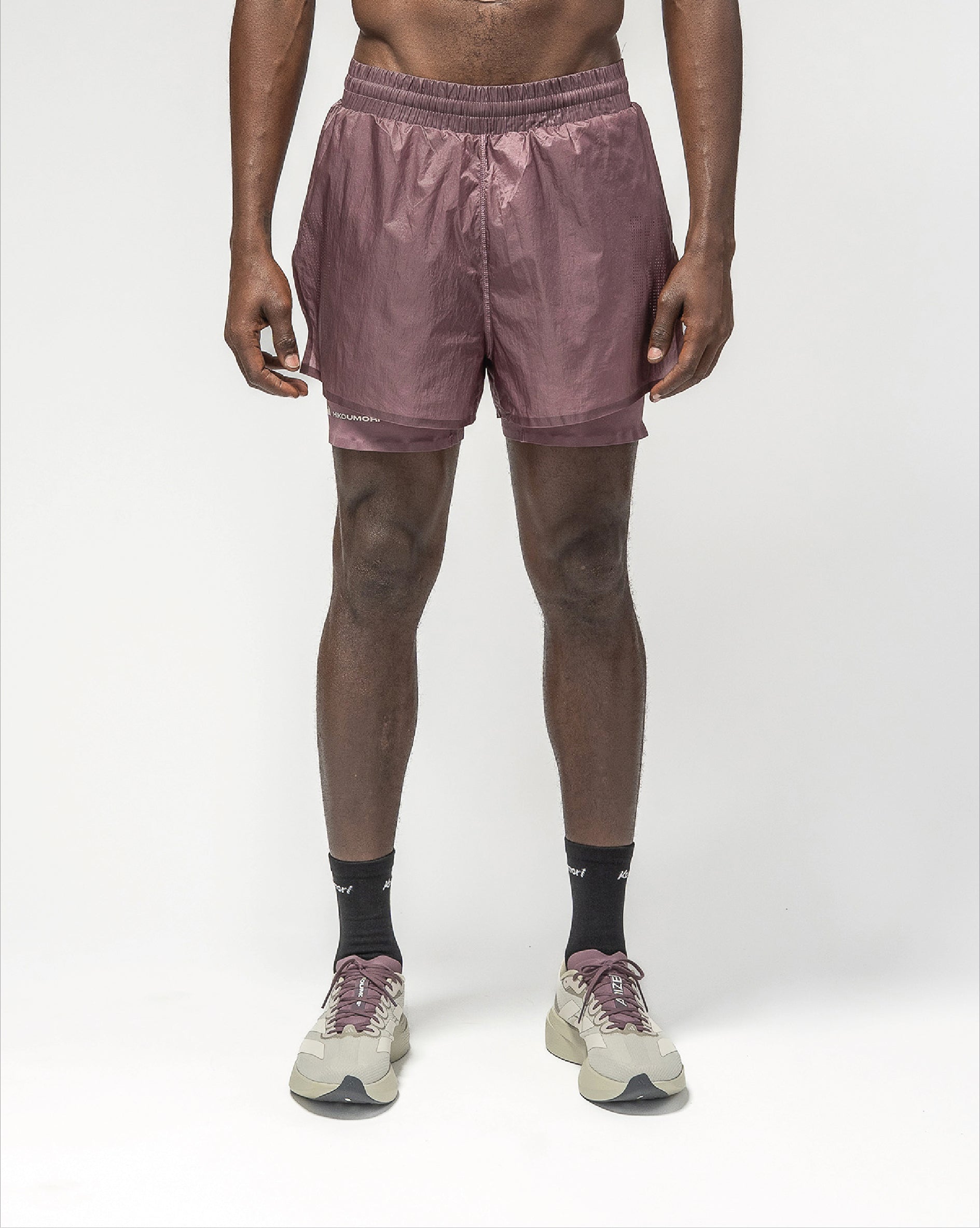 Adi365 H.Koumori 2in1 Shadow Fig Shorts 5"