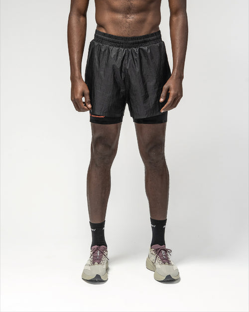 Adi365 H.KOUMORI 2in1 Short Black