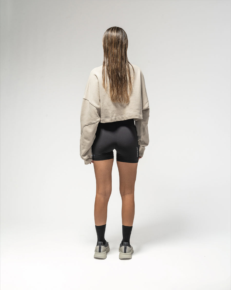 Adi365 H.Koumori Running Crew Woman Putty Grey