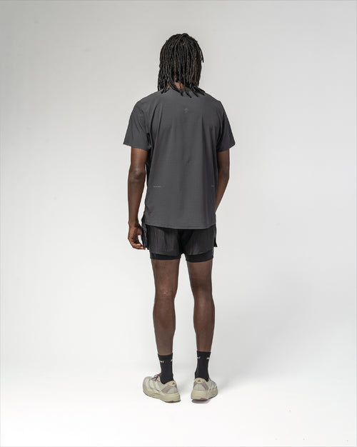 Camiseta de Running Adi365 H.Koumori Negra