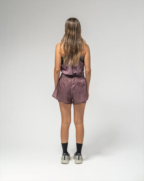 Adi365 H.Koumori Running 2in1 Shorts Shadow Fig Woman