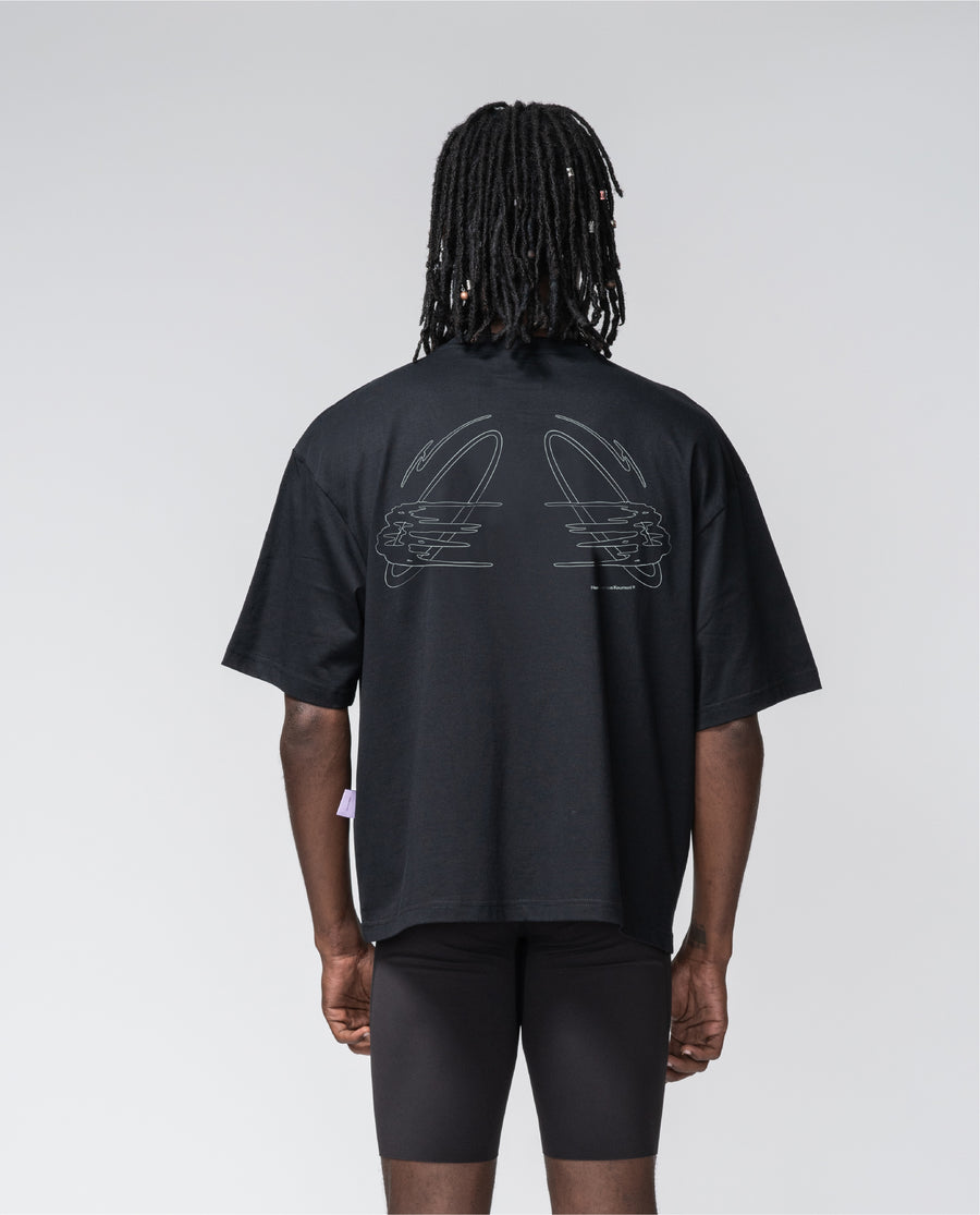 Lungs Boulder T-Shirt Black