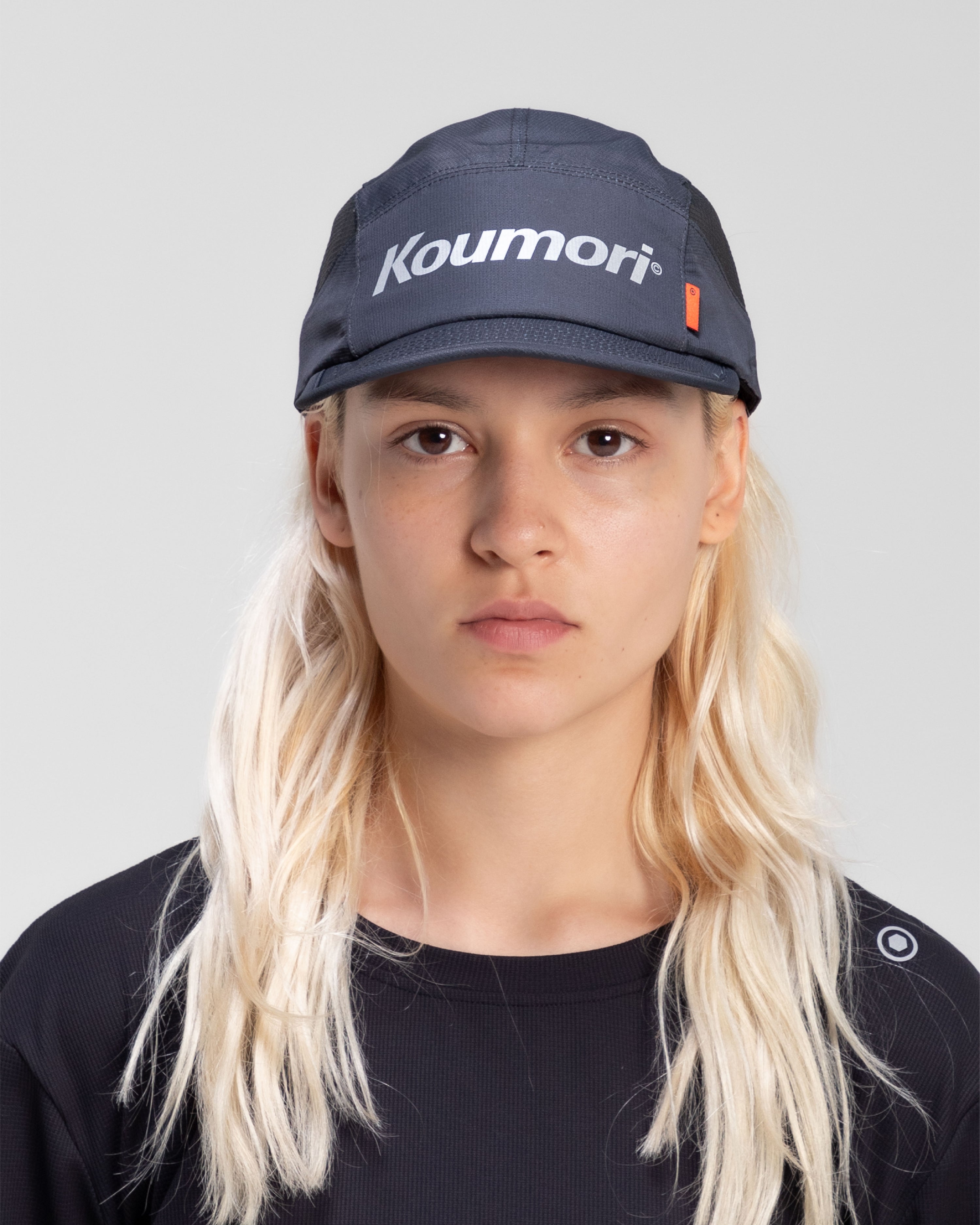 Koumori Running Cap Black