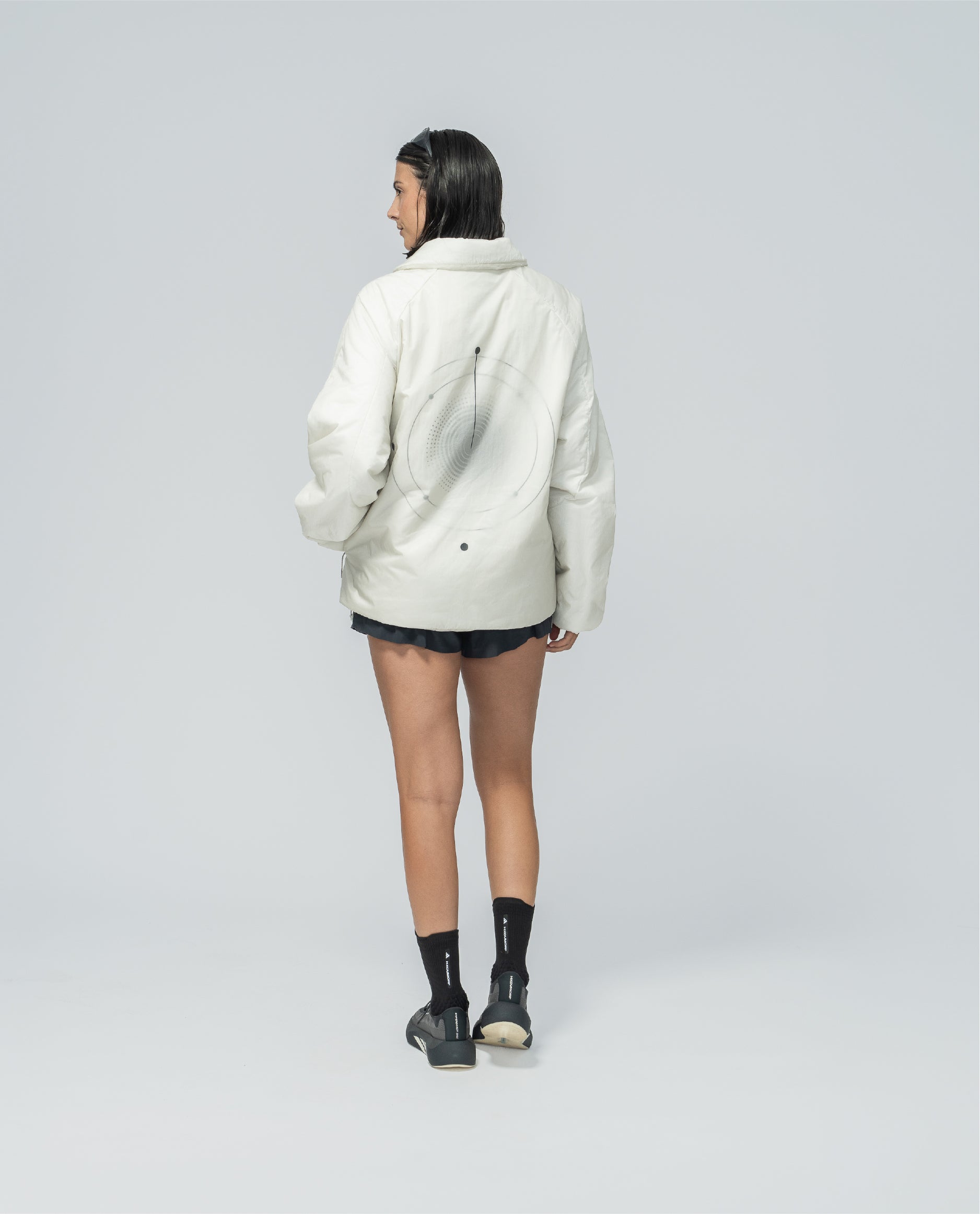 Adidas x H.KOUMORI Padded Coach Jacket Alumina