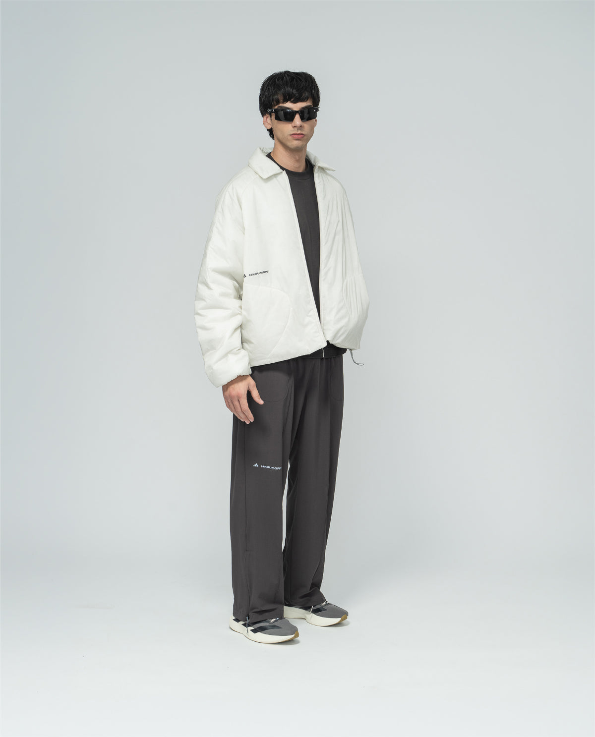 Adidas x H.KOUMORI Padded Coach Jacket Alumina