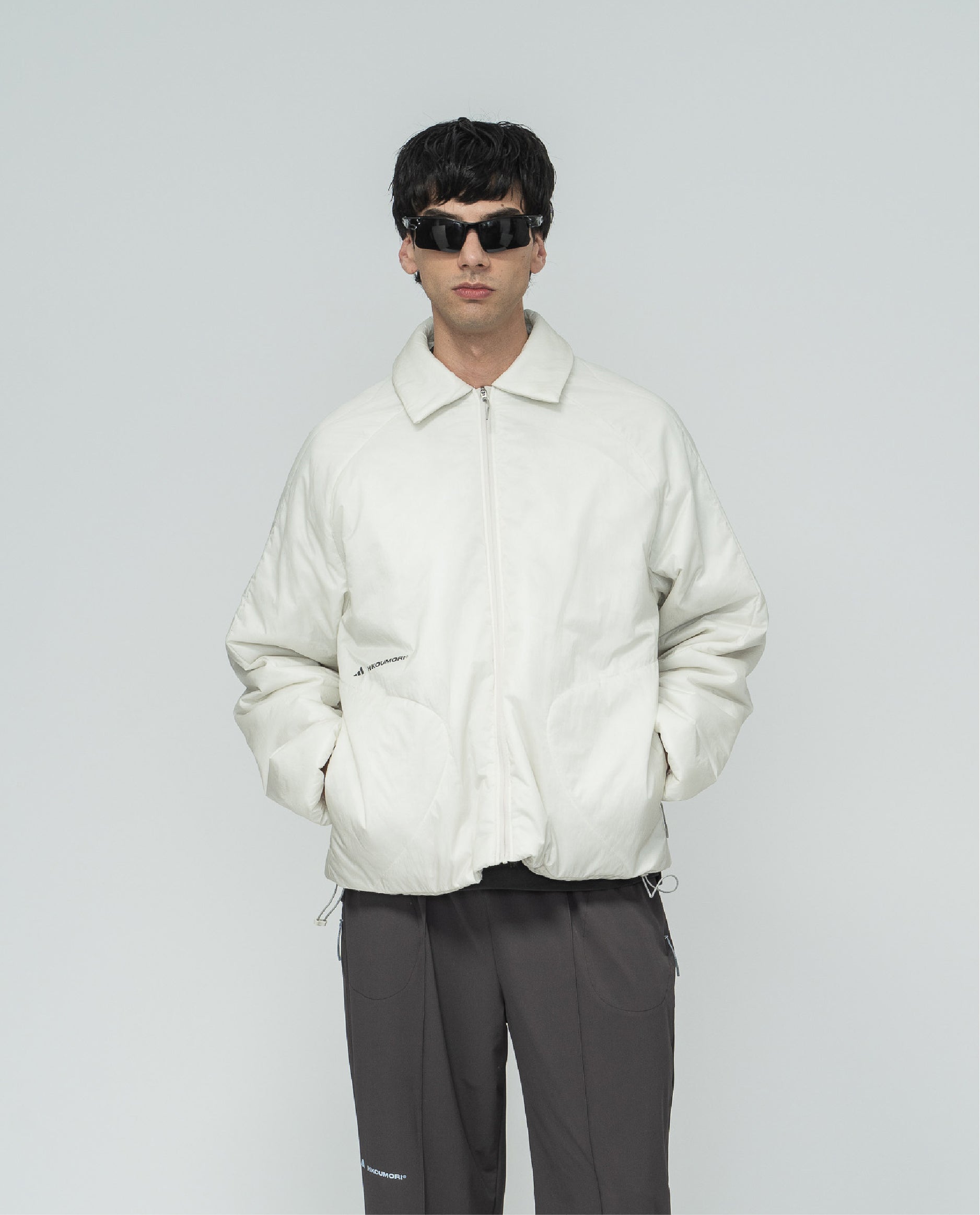 Adidas x H.KOUMORI Padded Coach Jacket Alumina