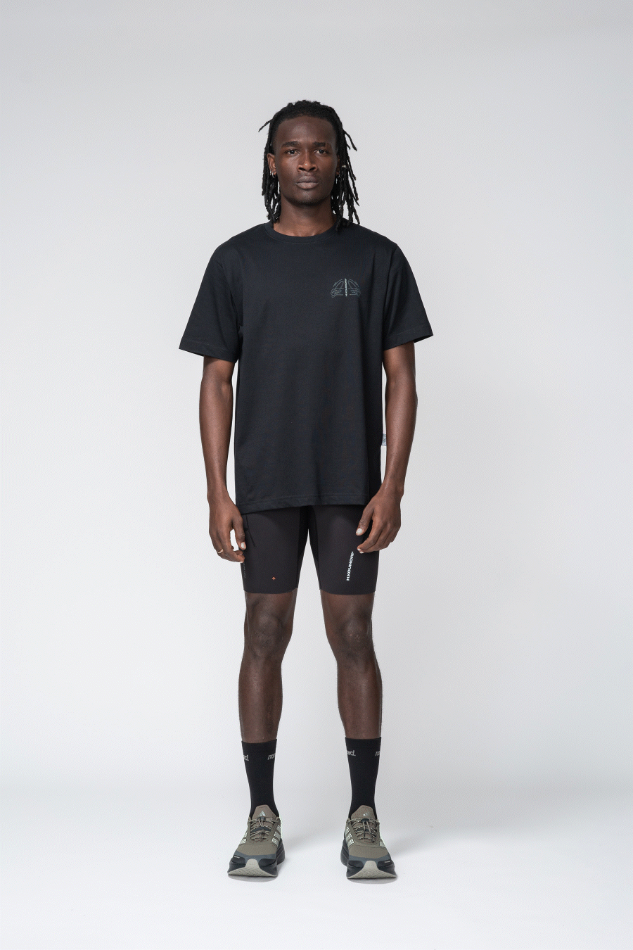 Mind Runner Regular T-Shirt Black