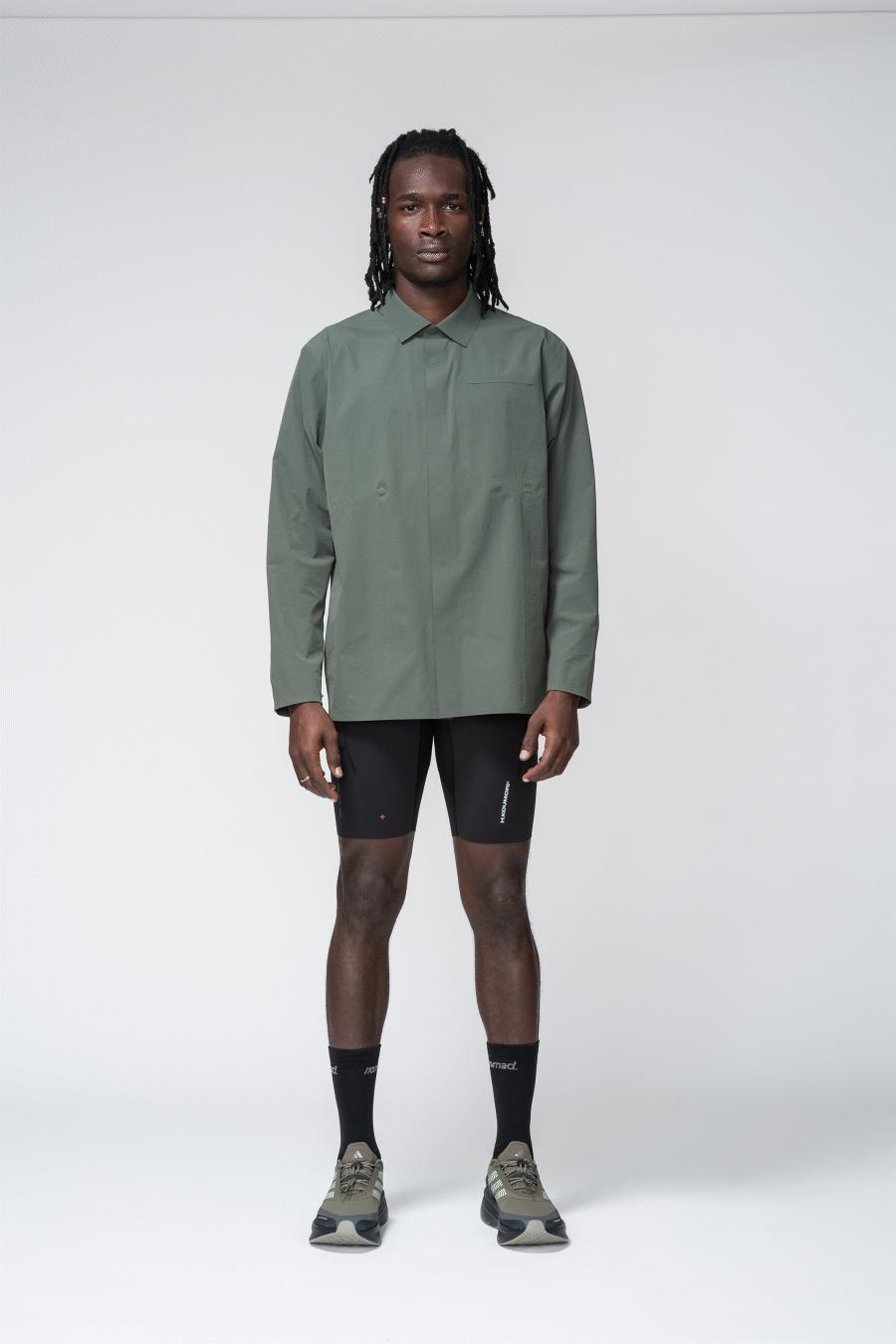 Heavy Over Shirt Forest Green