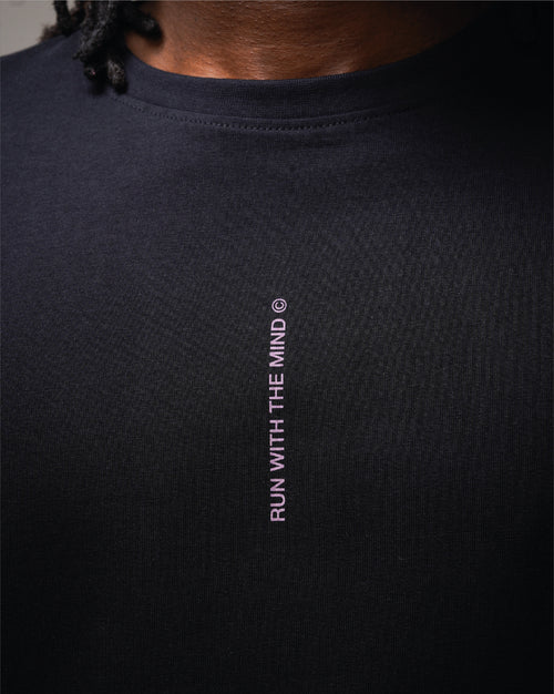 Playera Regular Shade Negra