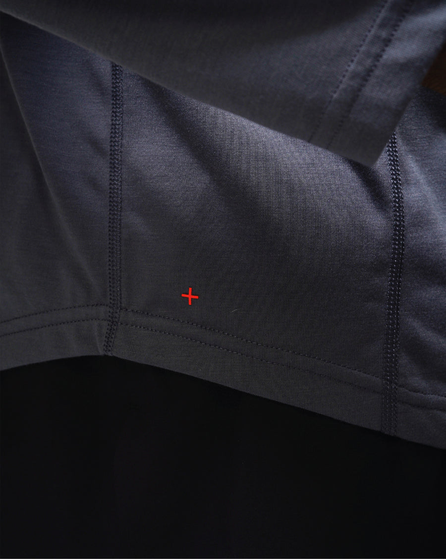 Tencel Stride Turbulence Blue