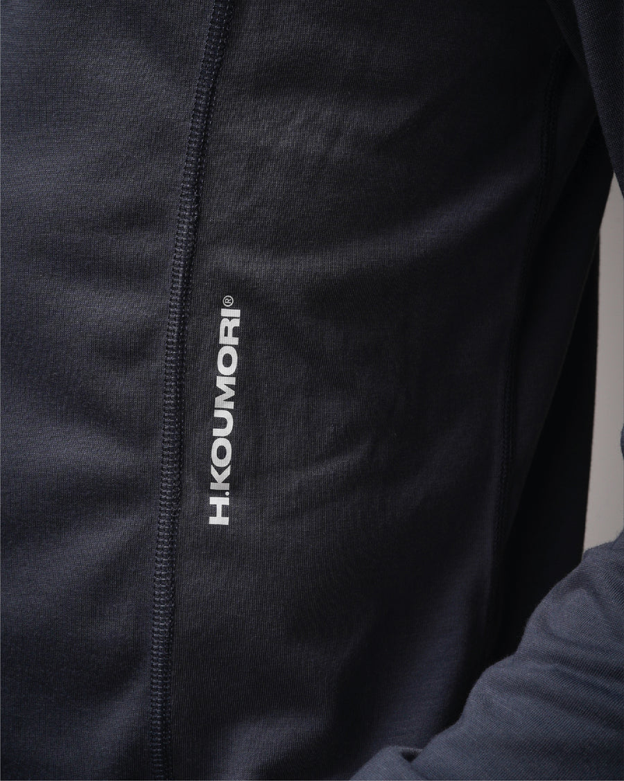 Tencel Stride Turbulence Blue