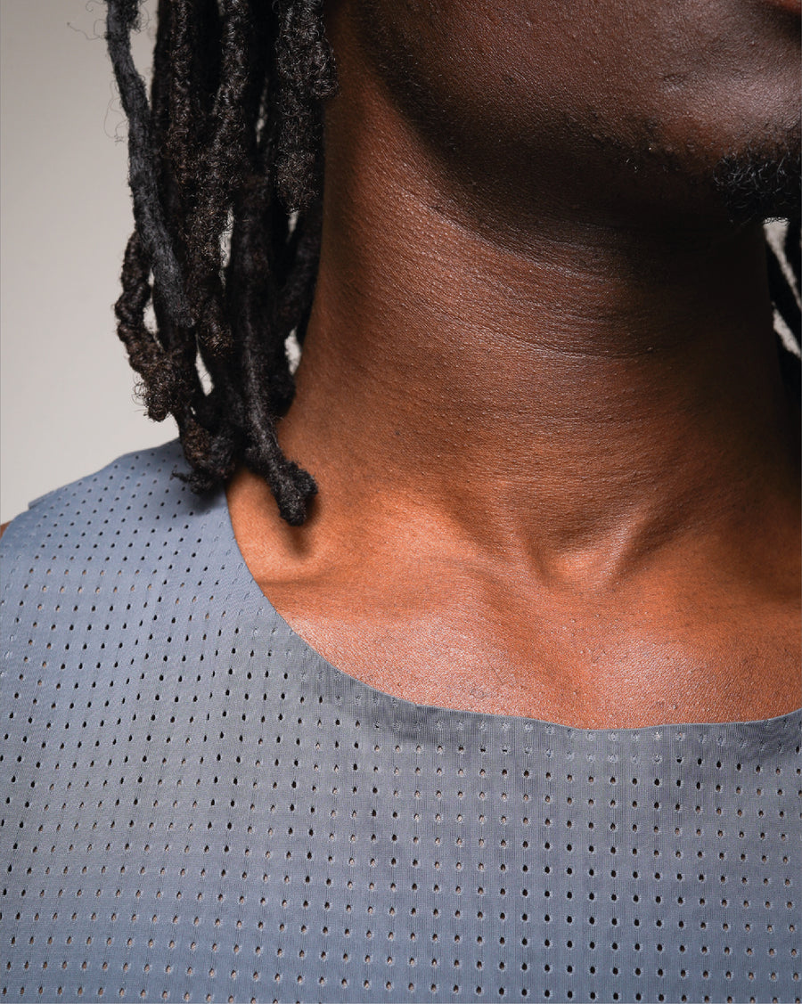 Training Singlet Turbulence Blue