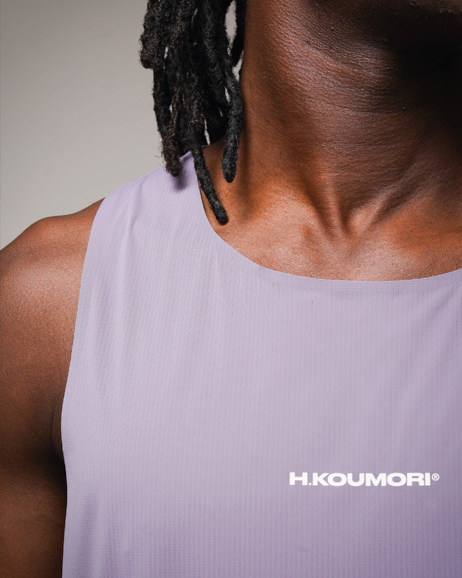 Race Singlet Lilac