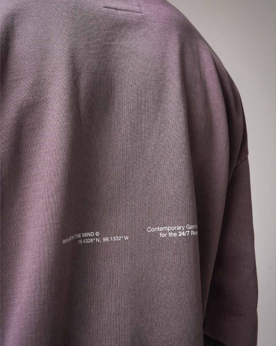 Running Motion Hoodie Grape