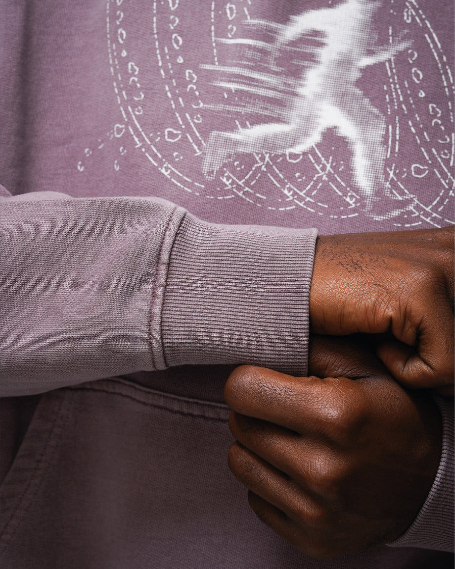 Running Motion Hoodie Grape