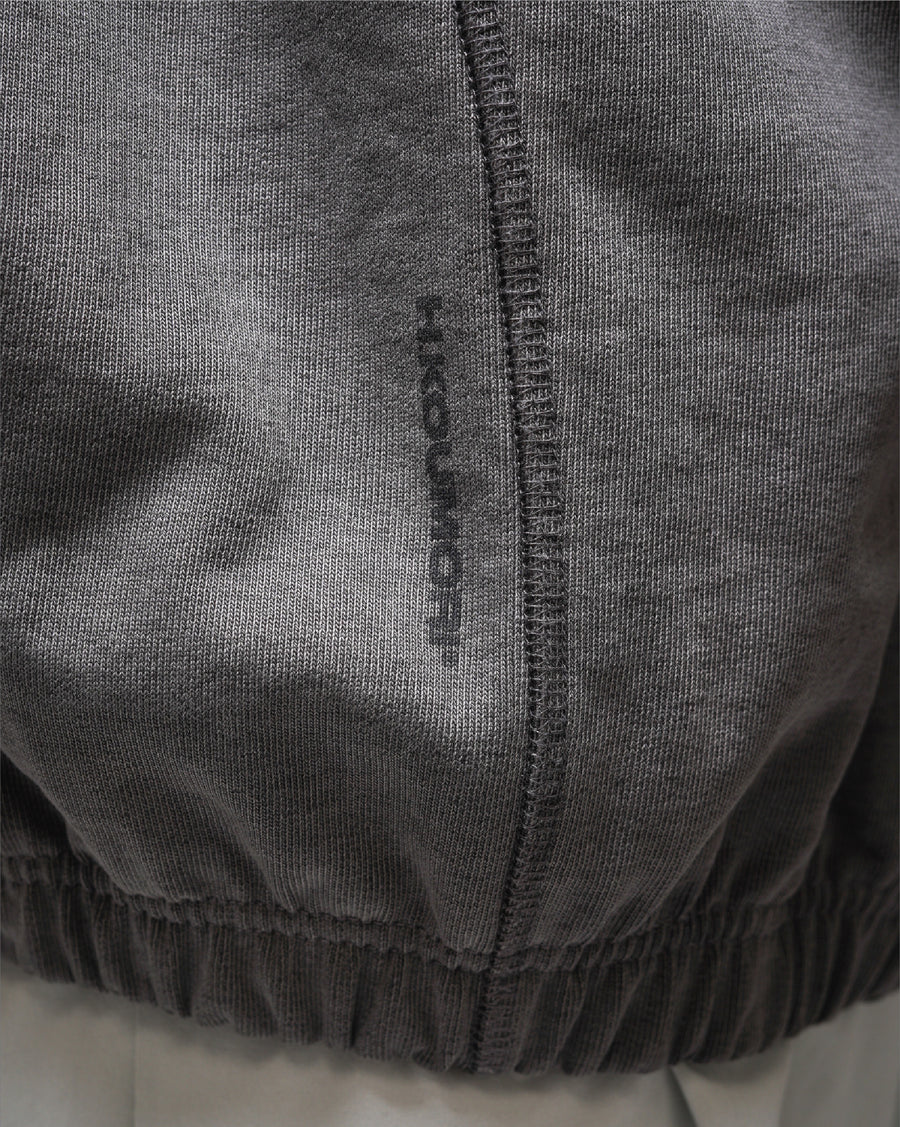 Pausa Half Zip Garment Dye