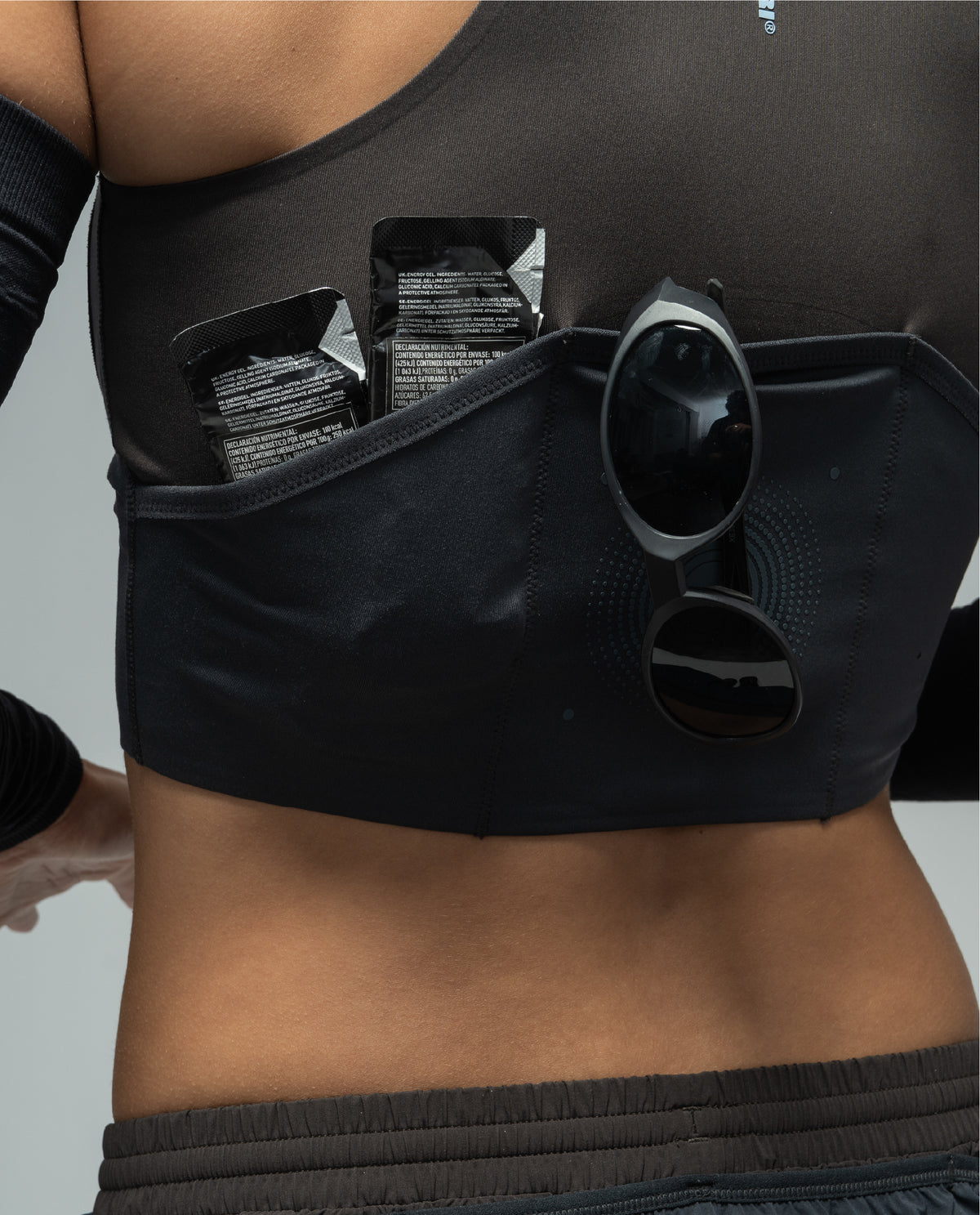Adidas x H.KOUMORI Crop Top Night Brown