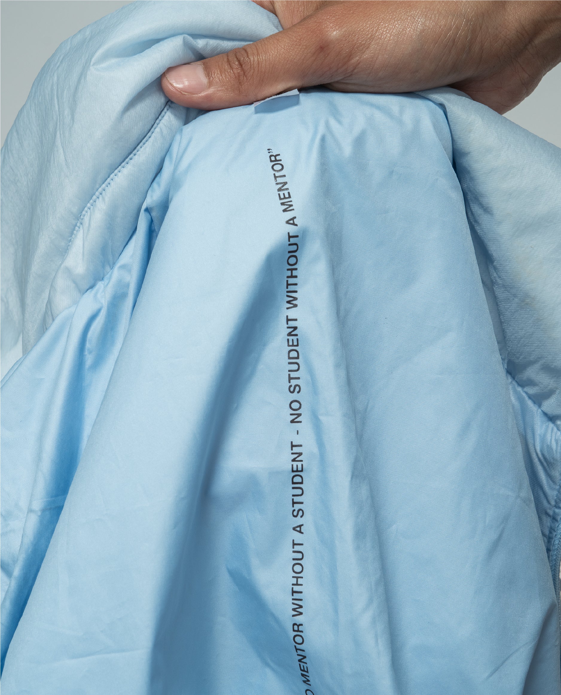 Adidas x H.KOUMORI Padded Coach Jacket Clear Sky