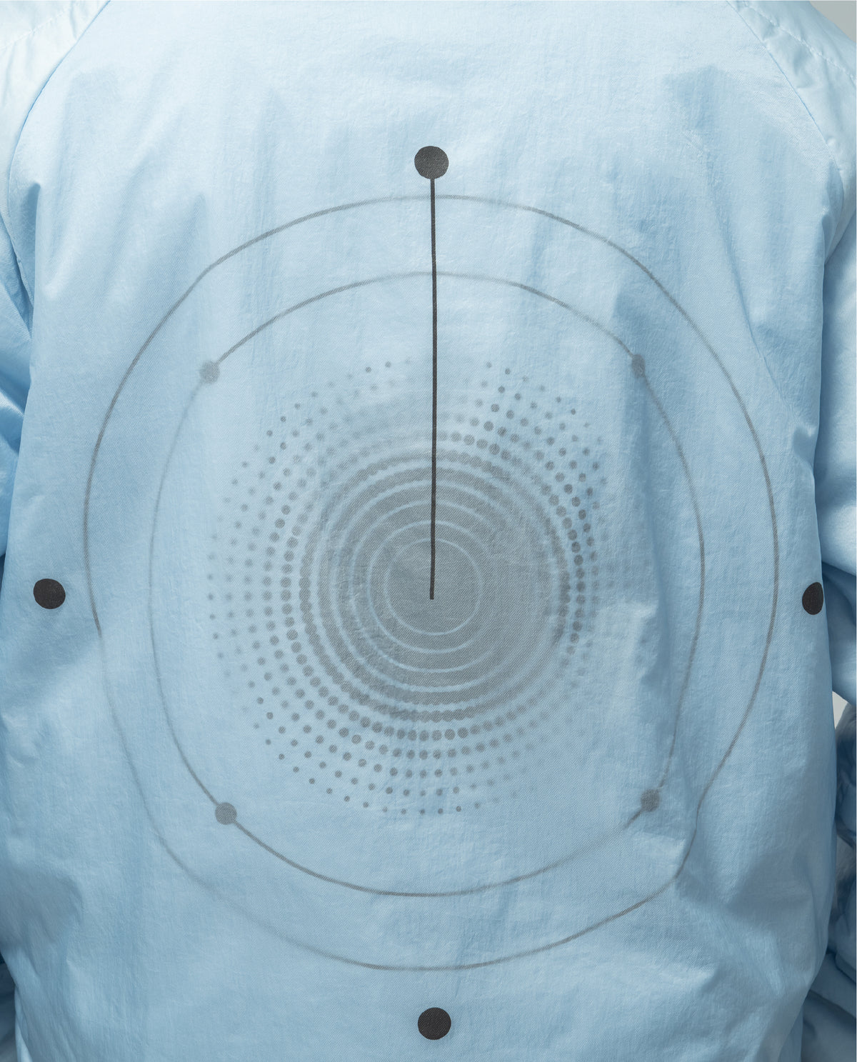 Adidas x H.KOUMORI Padded Coach Jacket Clear Sky