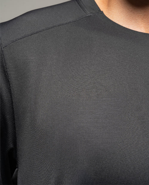 LS Light Training T-Shirt Asphalt Black