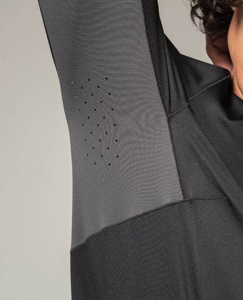 LS Light Training T-Shirt Asphalt Black