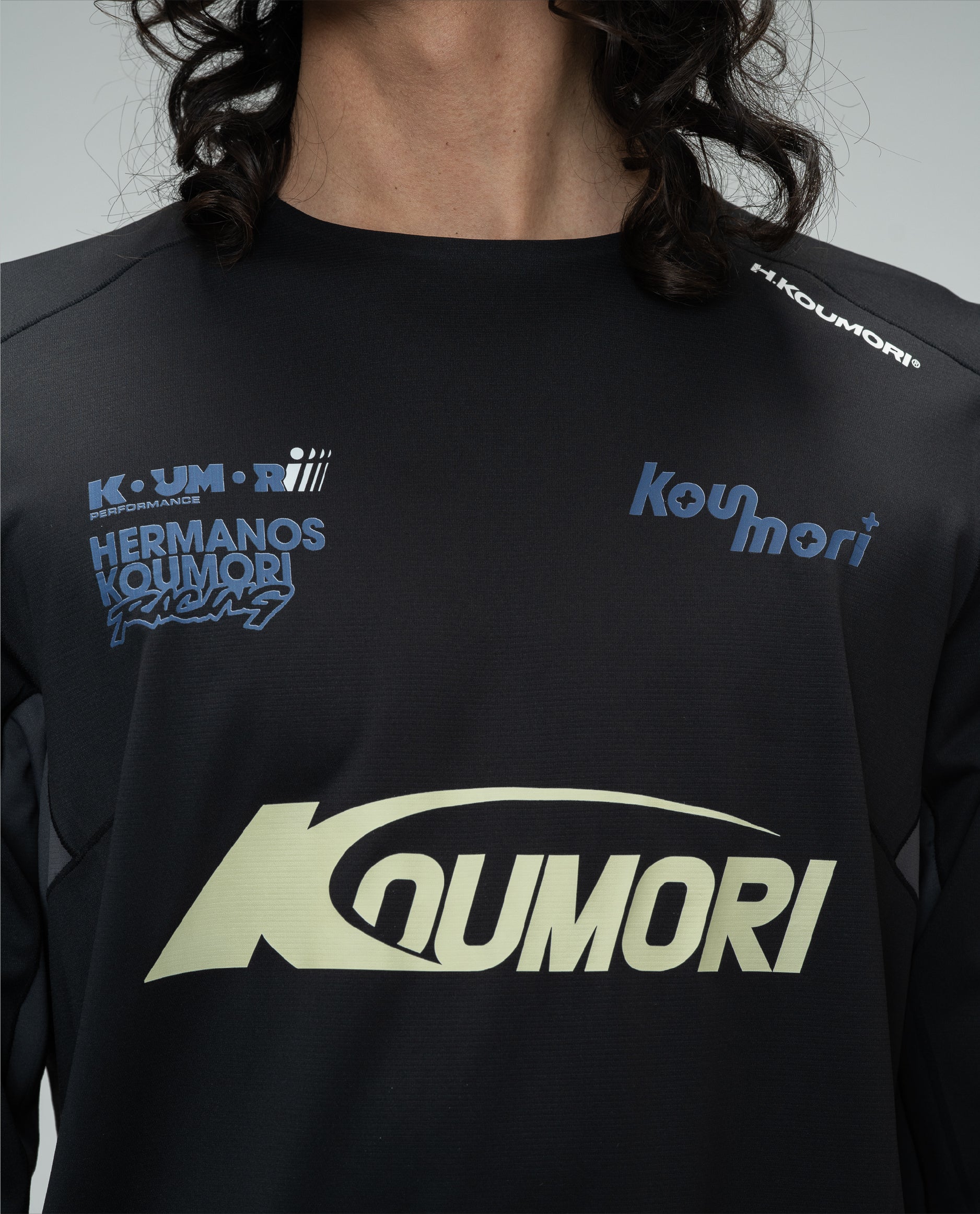 Playera Ligera de Entrenamiento Manga Larga Koumori
