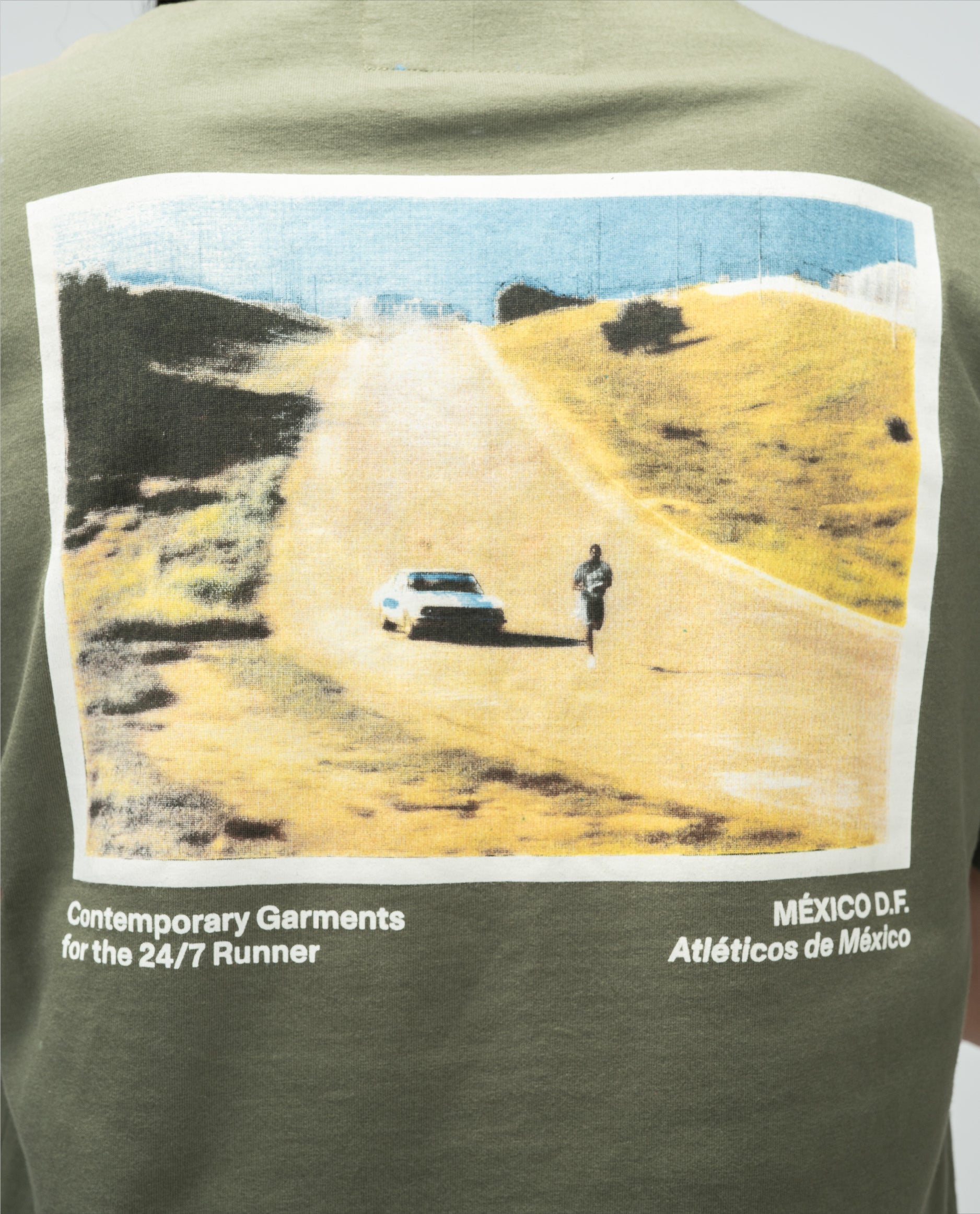 Highway Regular T-Shirt Winter Moss