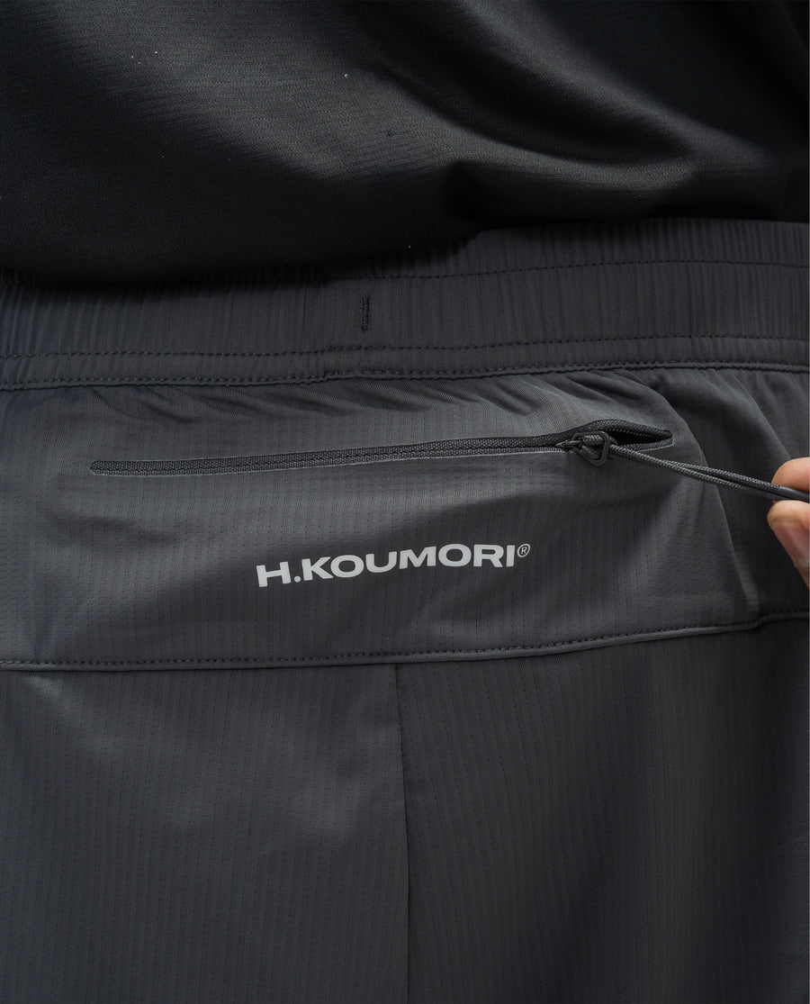 Training Short Asphalt Black