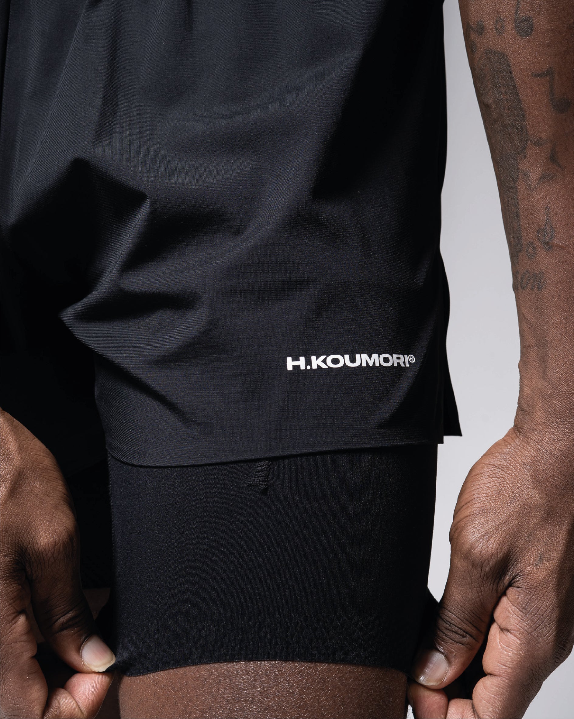 【未使用に近い】H.KOUMORI Training Short Sサイズ Training Shorts Black – Hermanos Koumori