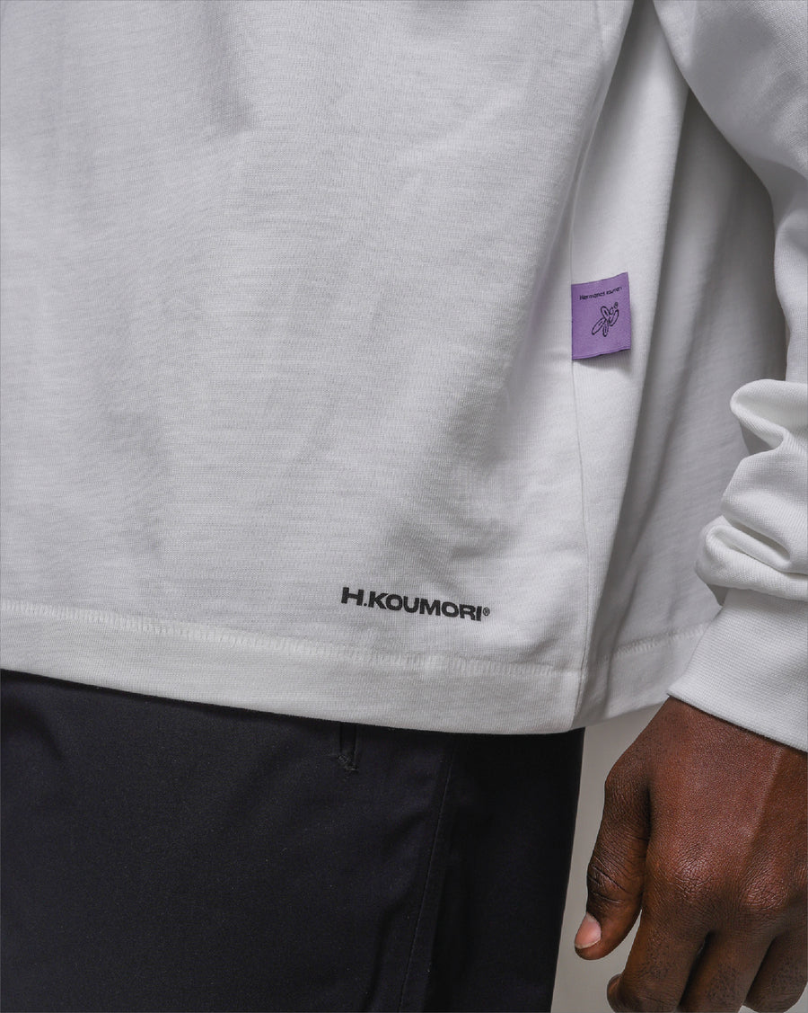 LS Regular T-Shirt White