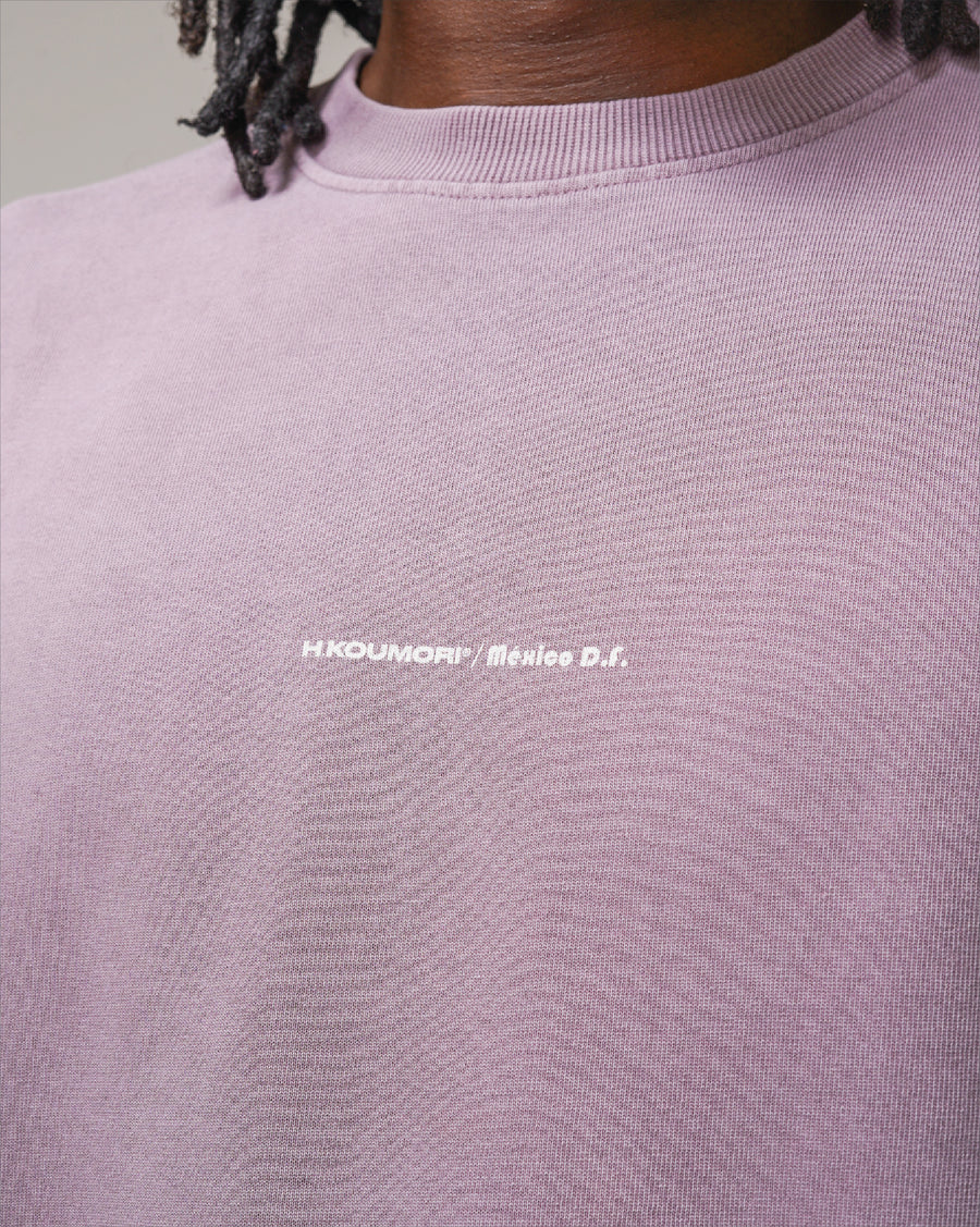 Logo Stride Long Sleeve Grape