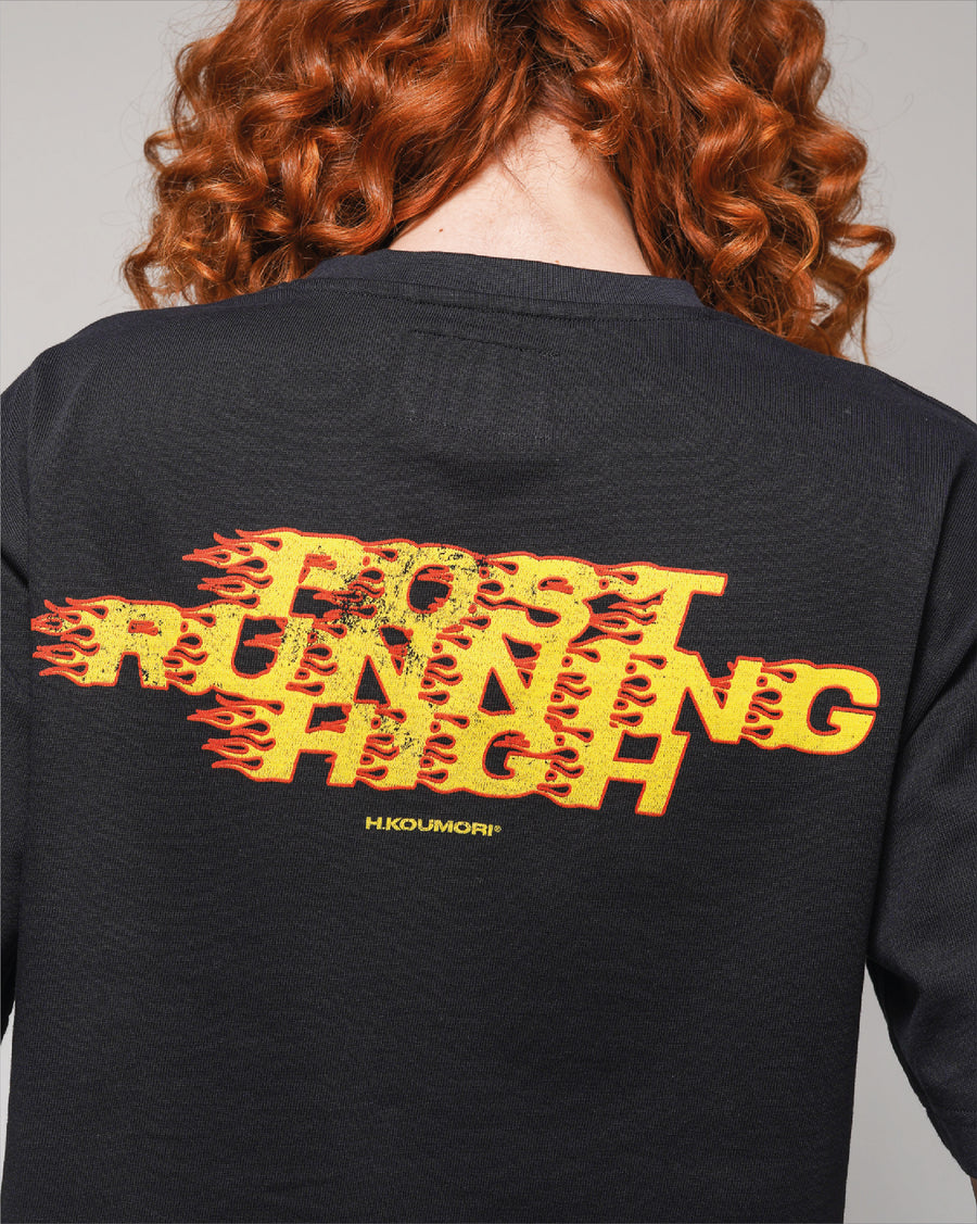 Post Running High Flames Women´s Boulder T-Shirt Black