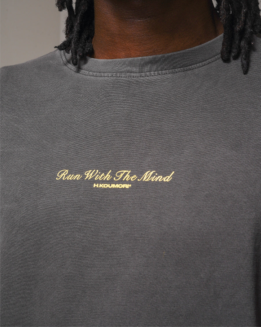 Slogan Boulder T-Shirt Garment Dye