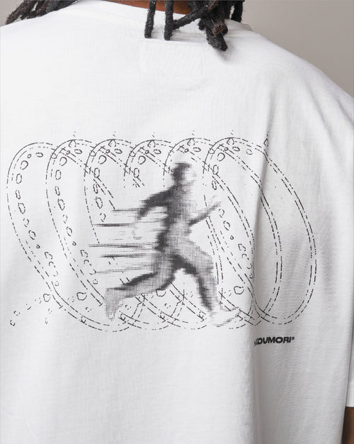Playera Regular Running Motion Blanca