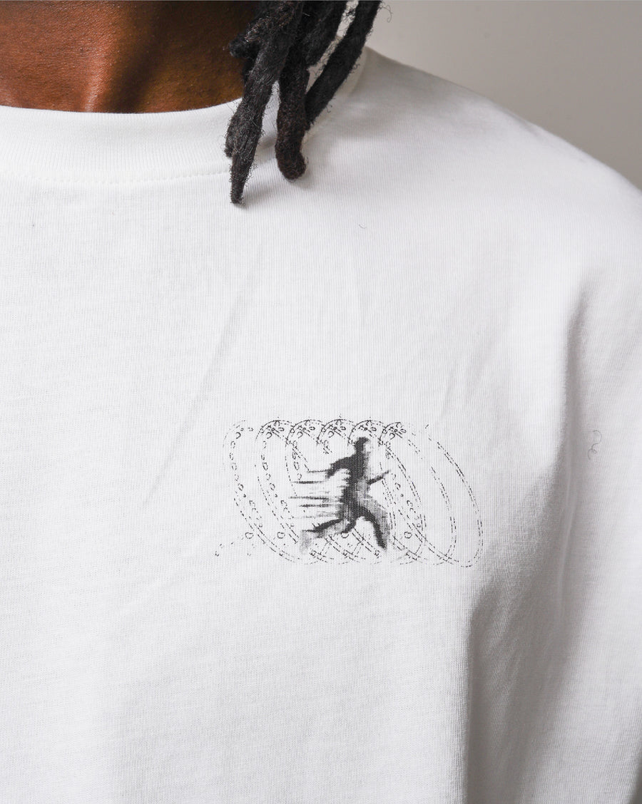 Running Motion Regular T-Shirt White
