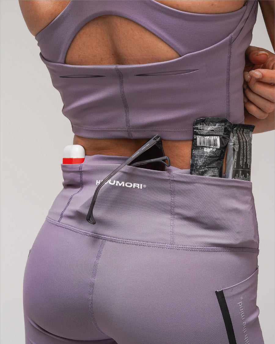 Womens Compression Tights Lilac