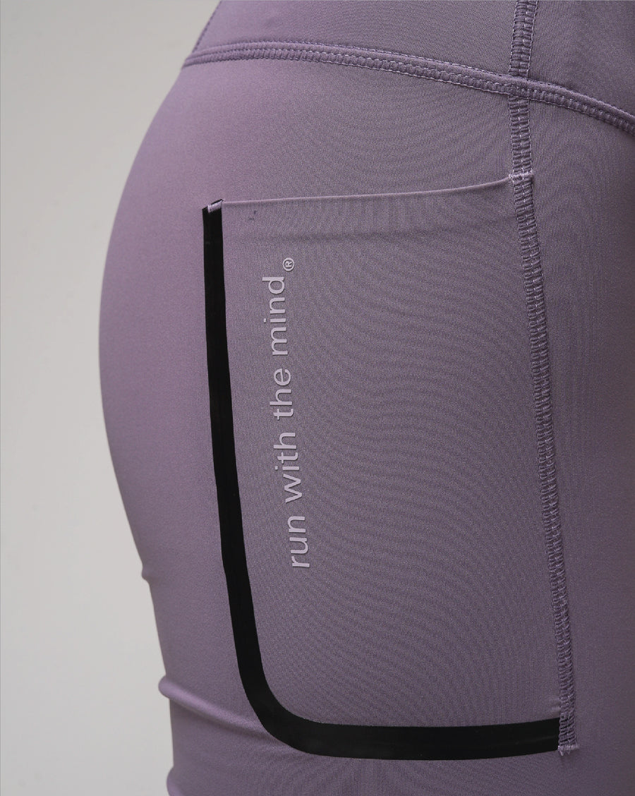 Womens Compression Tights Lilac