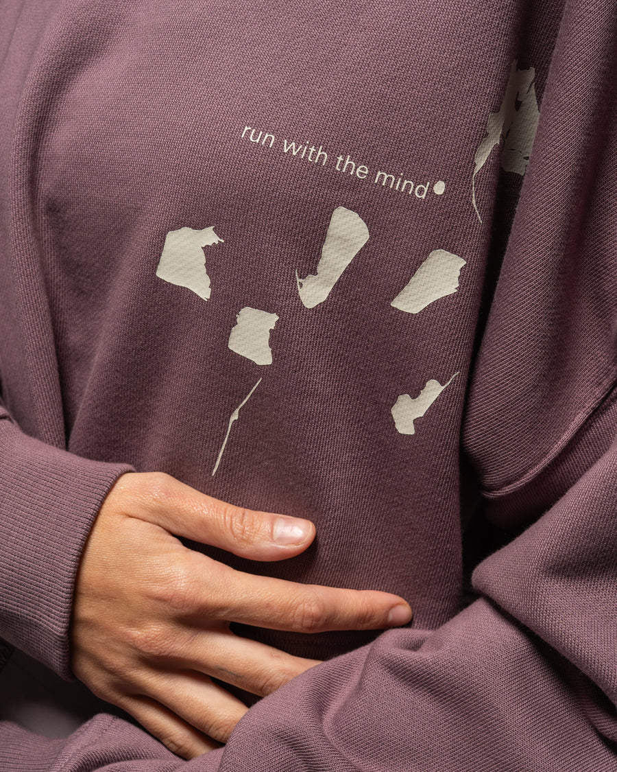 Adi365 H.Koumori Running Crew Woman Shadow Fig