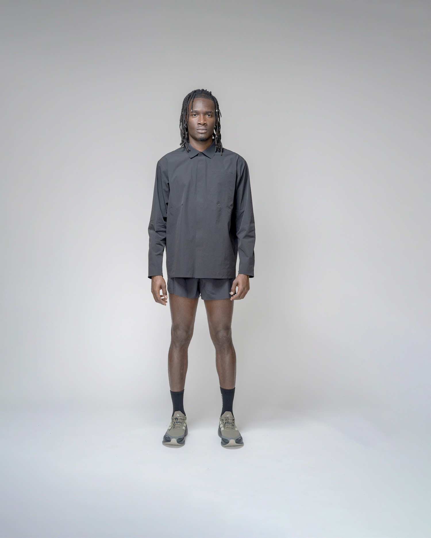 Heavy Over Shirt Black