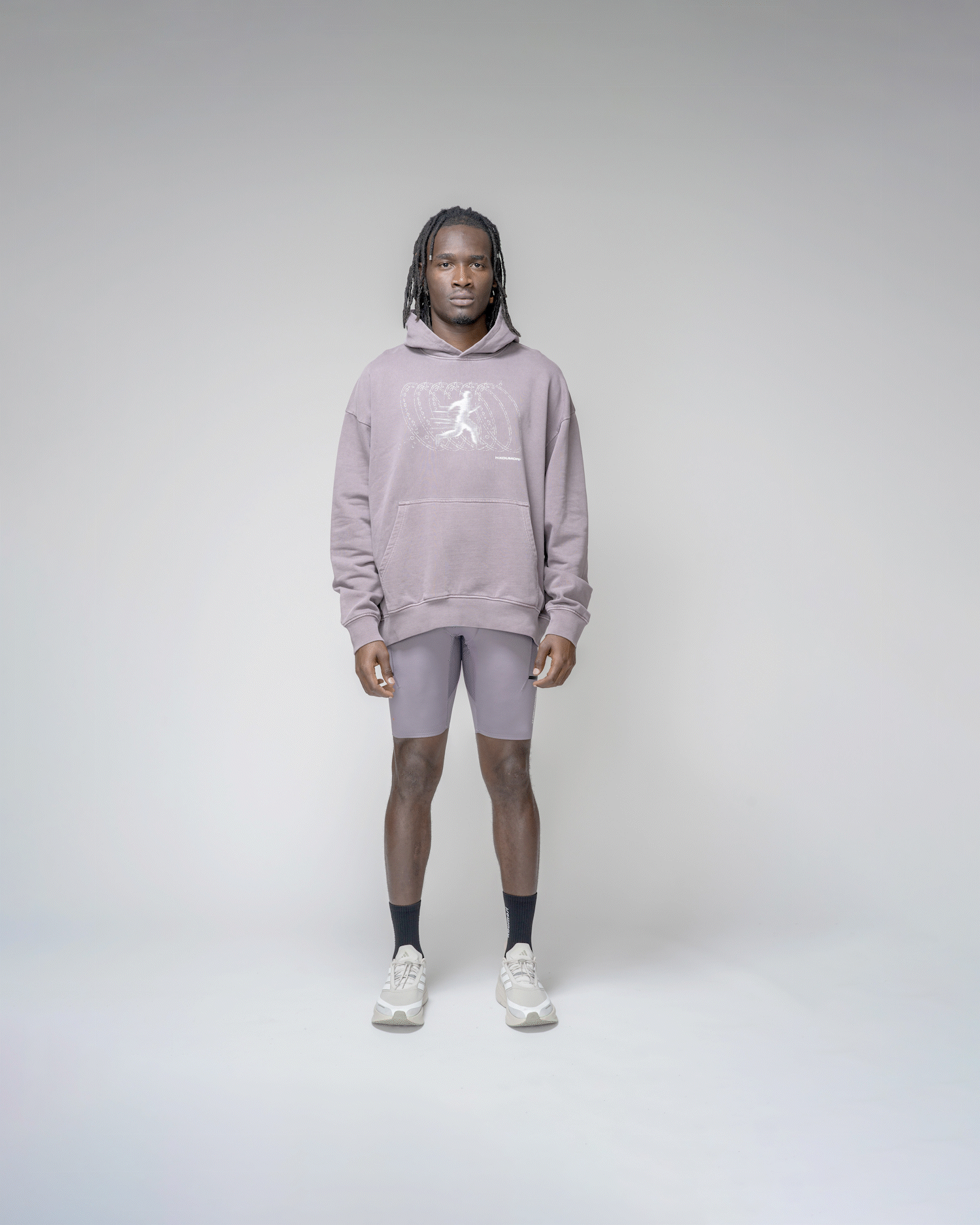 Sudadera Running Motion Lila