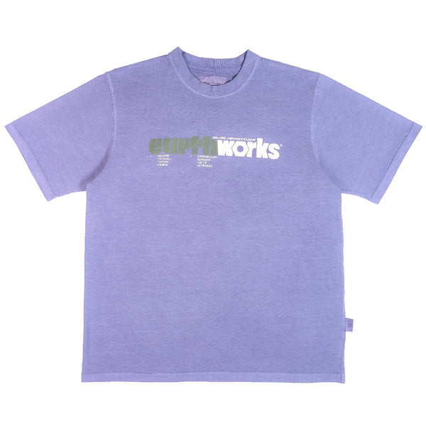Lilac T-Shirt EARTHWOKS - Imagen 1 -  Lilac T-Shirt EARTHWOKS