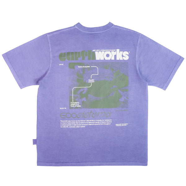 Lilac T-Shirt EARTHWOKS - Imagen 2 -  Lilac T-Shirt EARTHWOKS