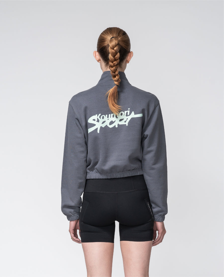 Sport Women's Half Zip Turbulence Blue