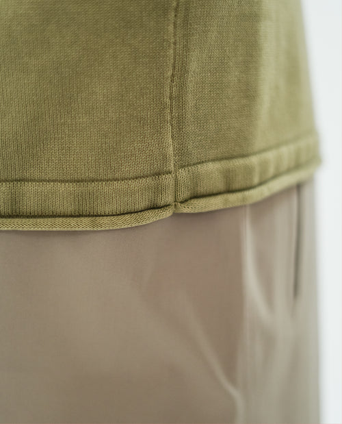 Off Sweater Green Tea