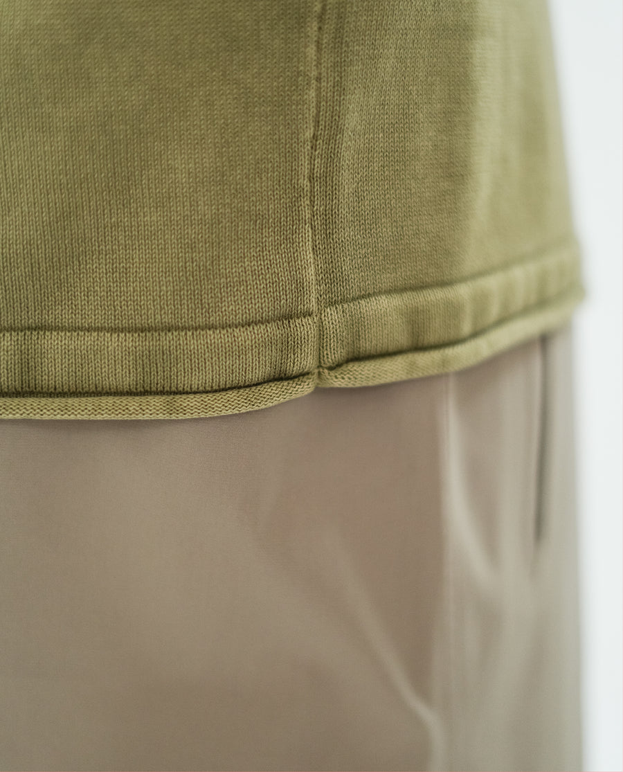 Off Sweater Green Tea