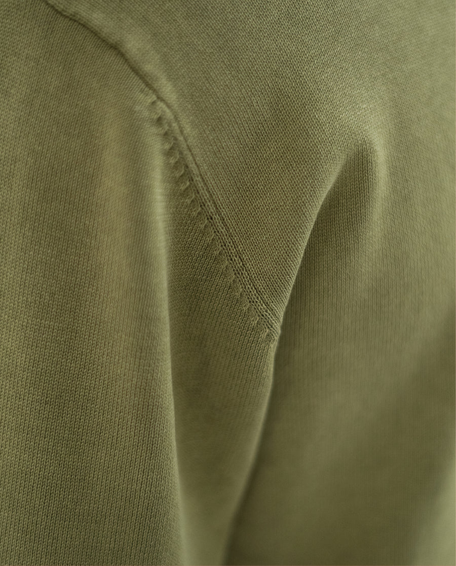 Off Sweater Green Tea